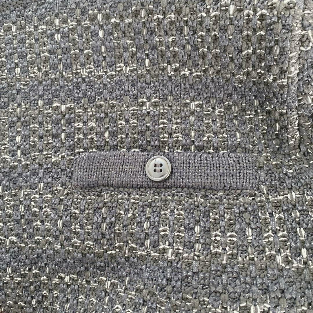 完売美品L’AUBE BLANC Tweed knit Wrap dress