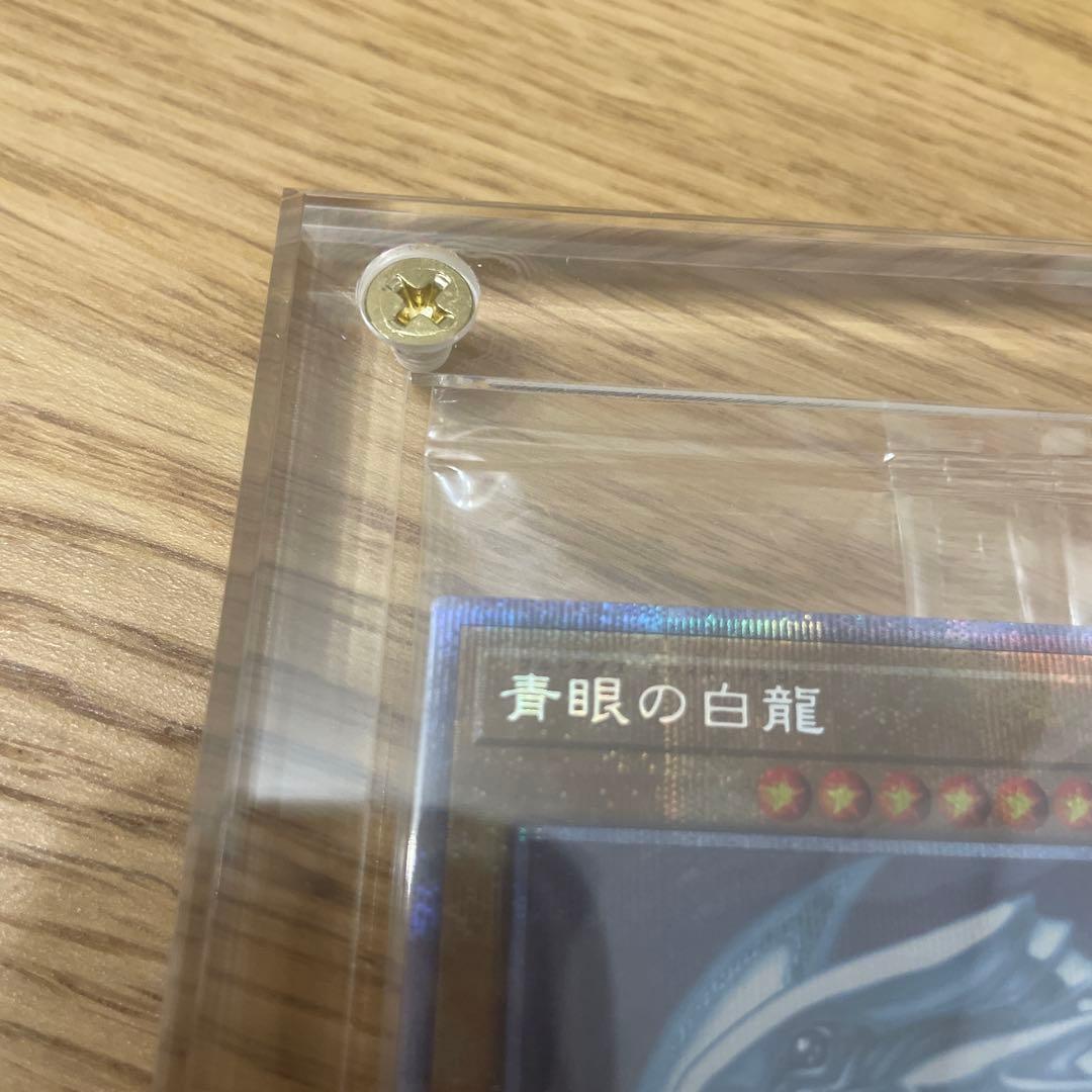 当選通知書付き　遊戯王 青眼の白龍 PSEC-JP001 プリシク