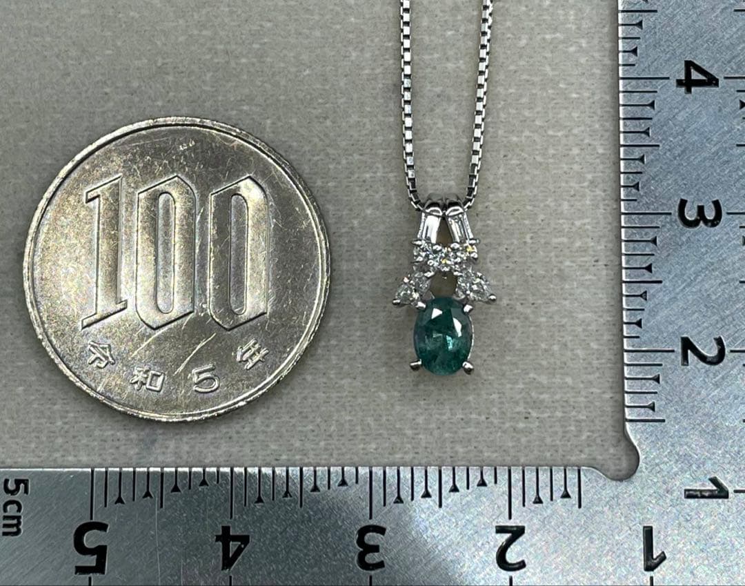 専用JA134★高級 大粒アレキサンドライト0.588ct D pt ヘッドソ付