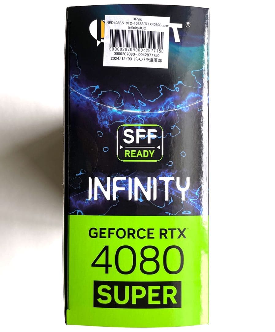 グラフィックボード・グラボ・ビデオカード Palit GeForce RTX4080 SUPER Infinity3OC