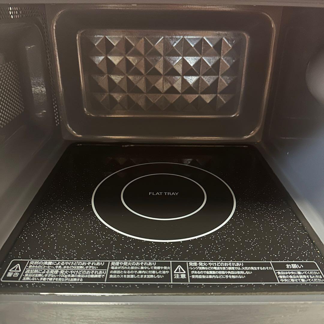 TOSHIBA 電子レンジ 500W・200W フラットトレイ