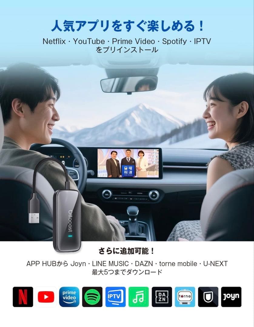 Ottocast オットキャスト Play2Video Ultra 新品未開封