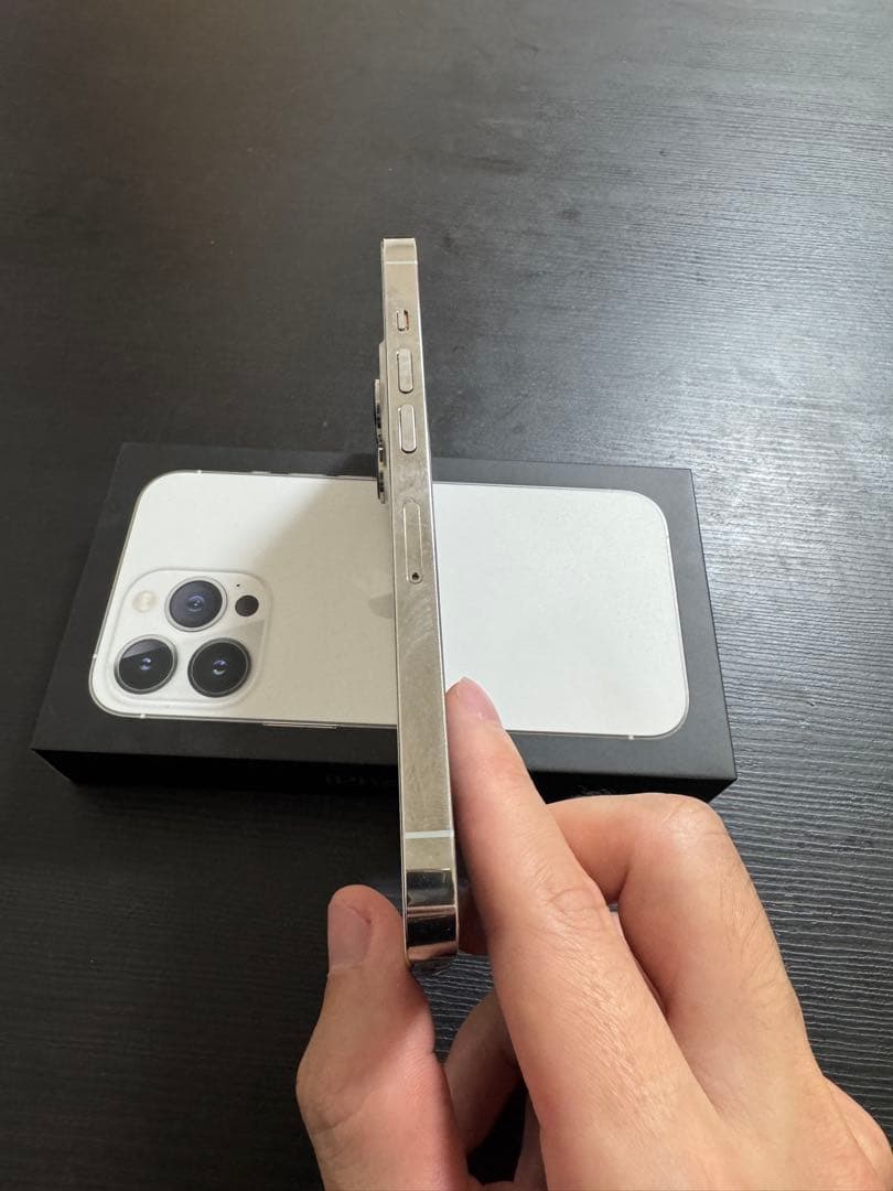 Apple iPhone 13 Pro 256GBバッテリー残量100%シルバー