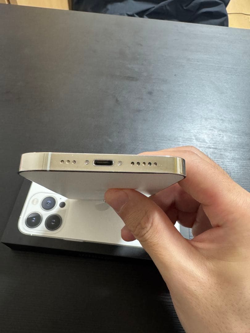 Apple iPhone 13 Pro 256GBバッテリー残量100%シルバー