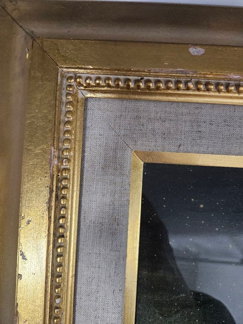 角浩　星空 （ドンキホーテの幻想）真作　油彩画