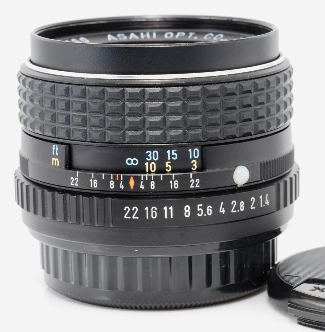 【黄変除去済】SMC PENTAX 50mm F1.4 Kマウント 明るい単焦点