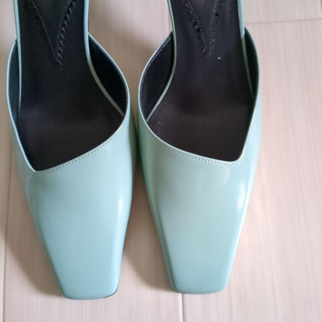 お値下げ　新品未使用　GUCCI　ミュール　ミントグリーン