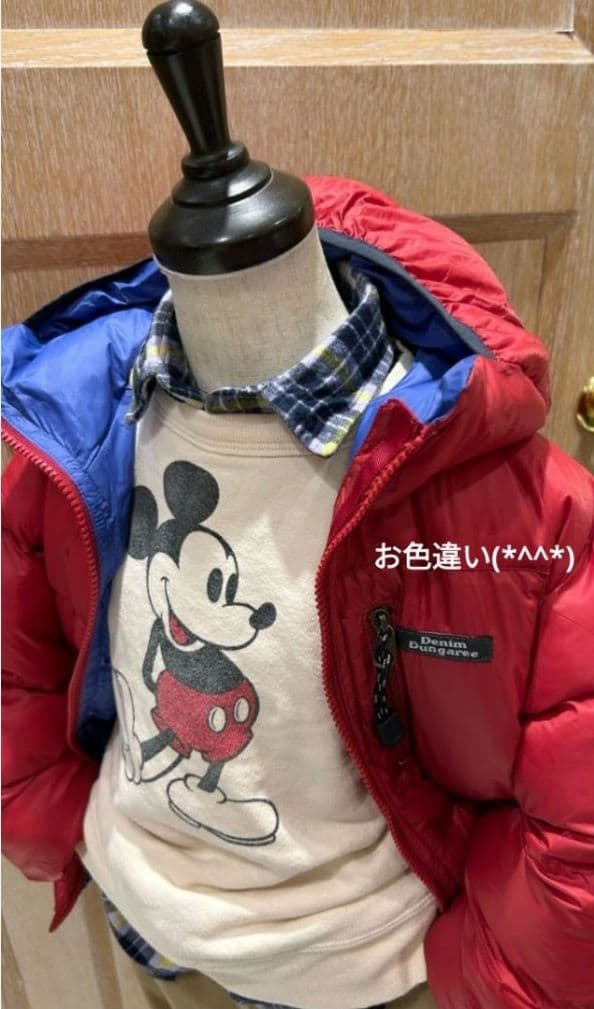 新品未使用★デニム&ダンガリー150 ミッキー ゴートゥーハリウッド FITH