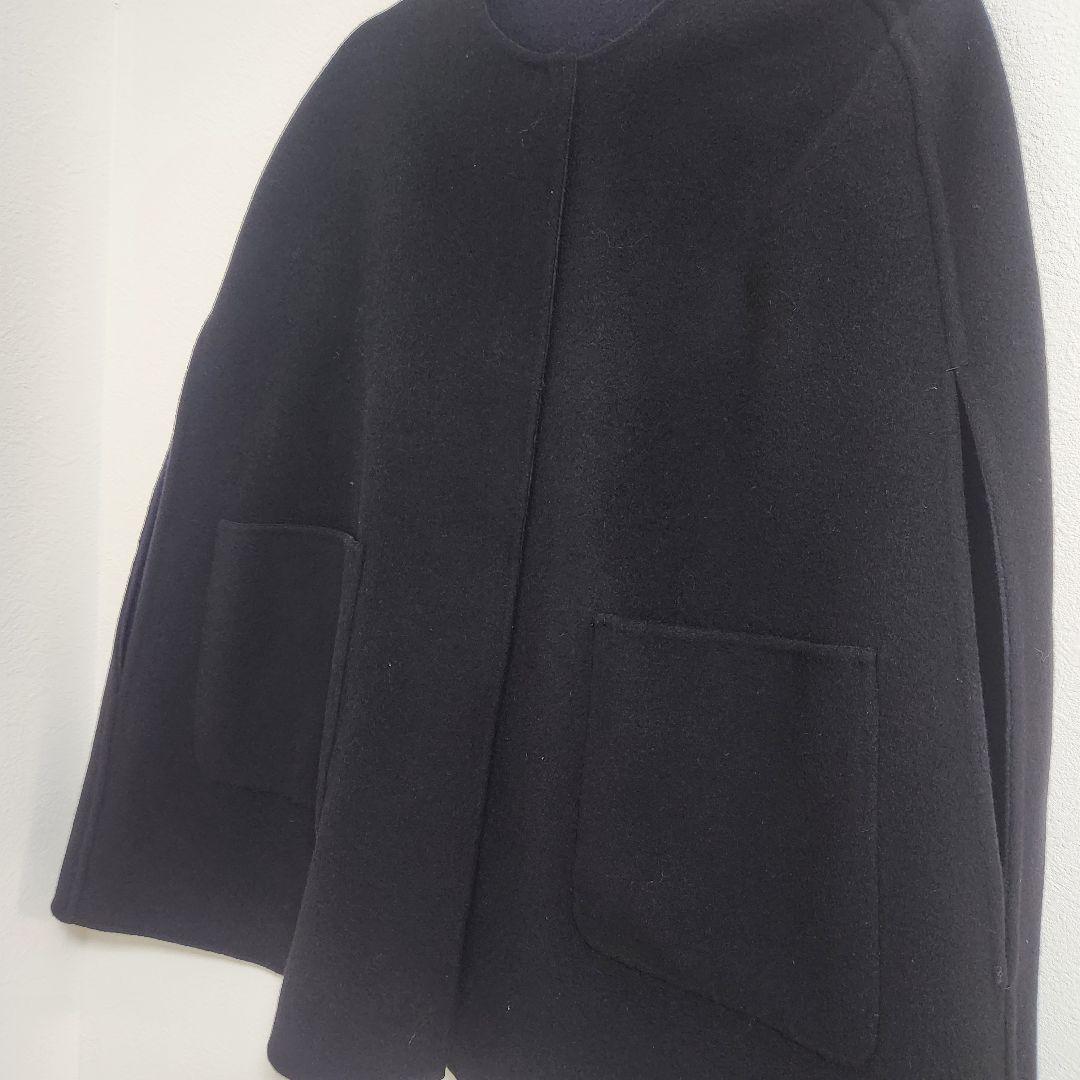 UNITED ARROWS TOKYO バイカラー リバー ケープコート