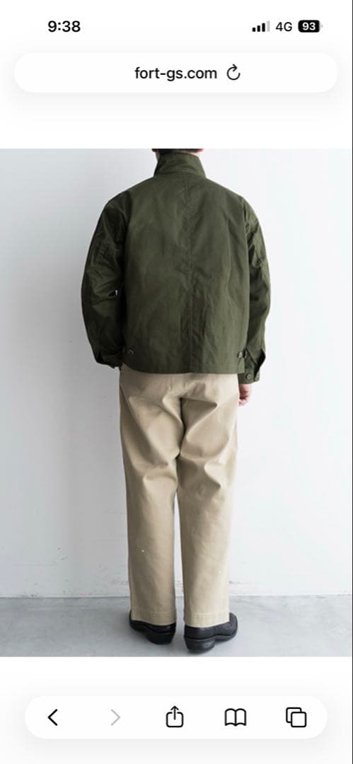 ジャケット・アウター fortgeneralstore WEP Jacket