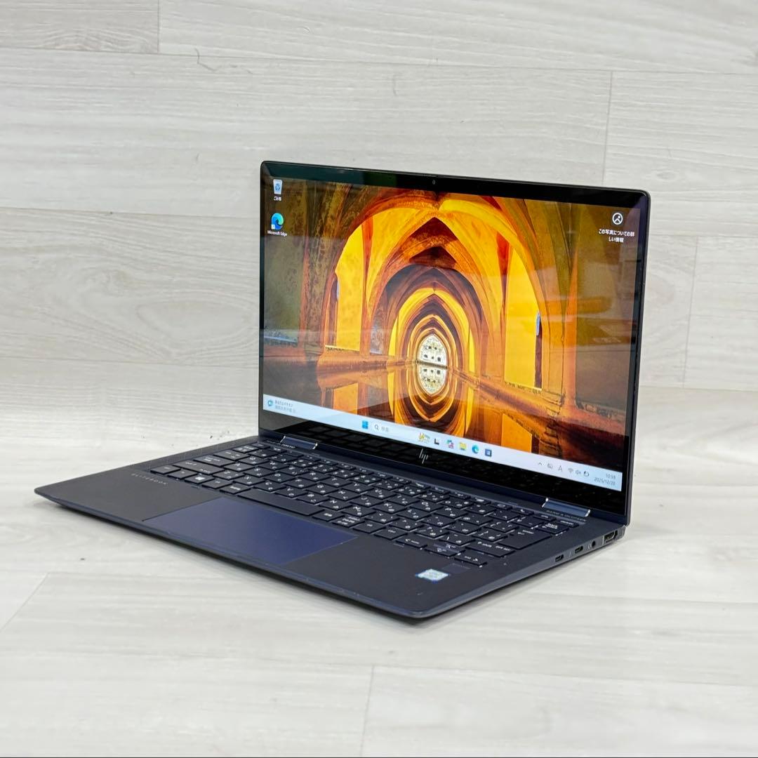 HP Elite Dragonfly フルHD タッチパネル2-in-1 ノート