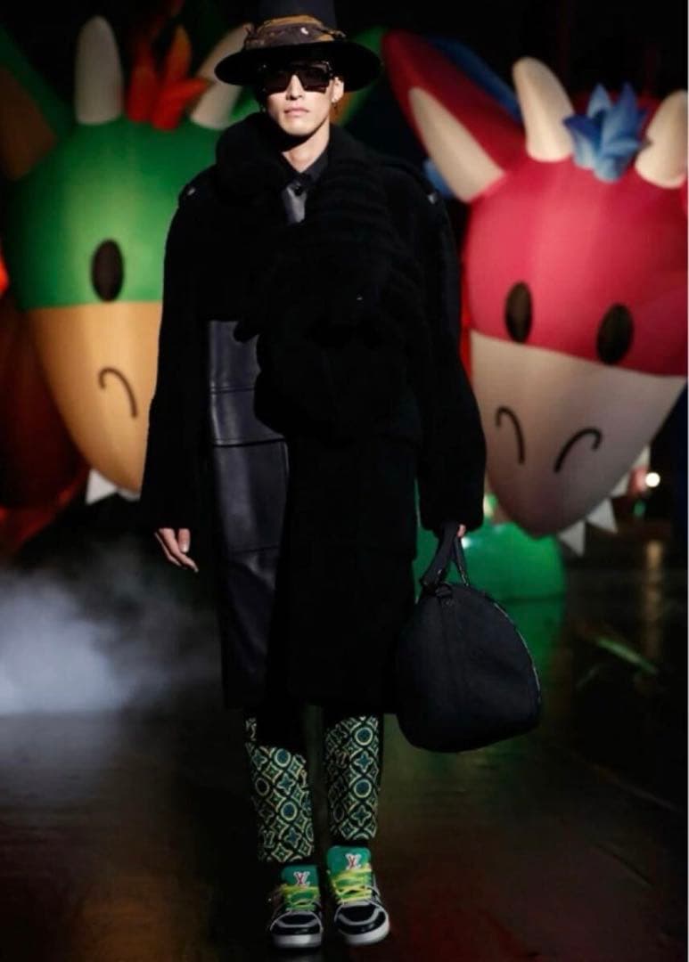 Louis Vuitton 21SS モノグラム フラワー スラックスパンツ