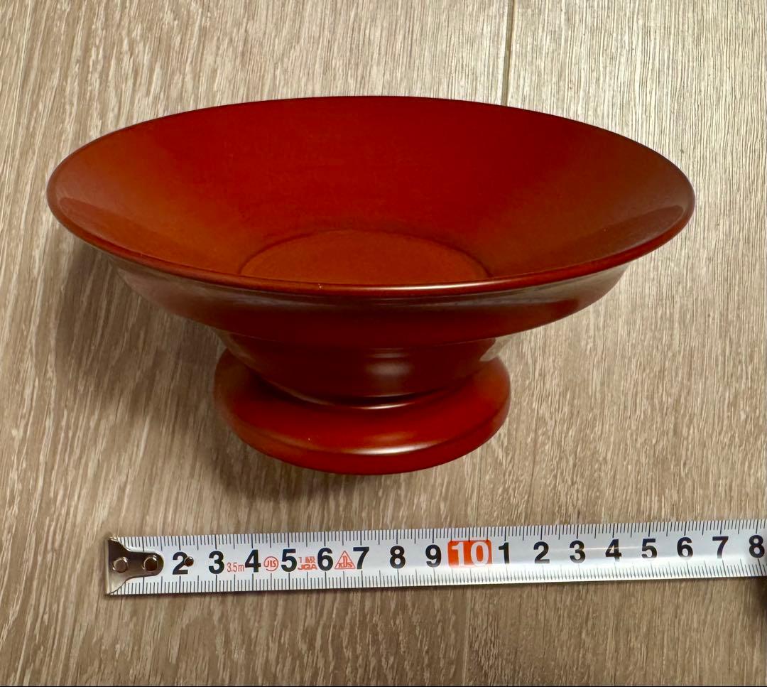 もののけ姫風　足高椀　漆器