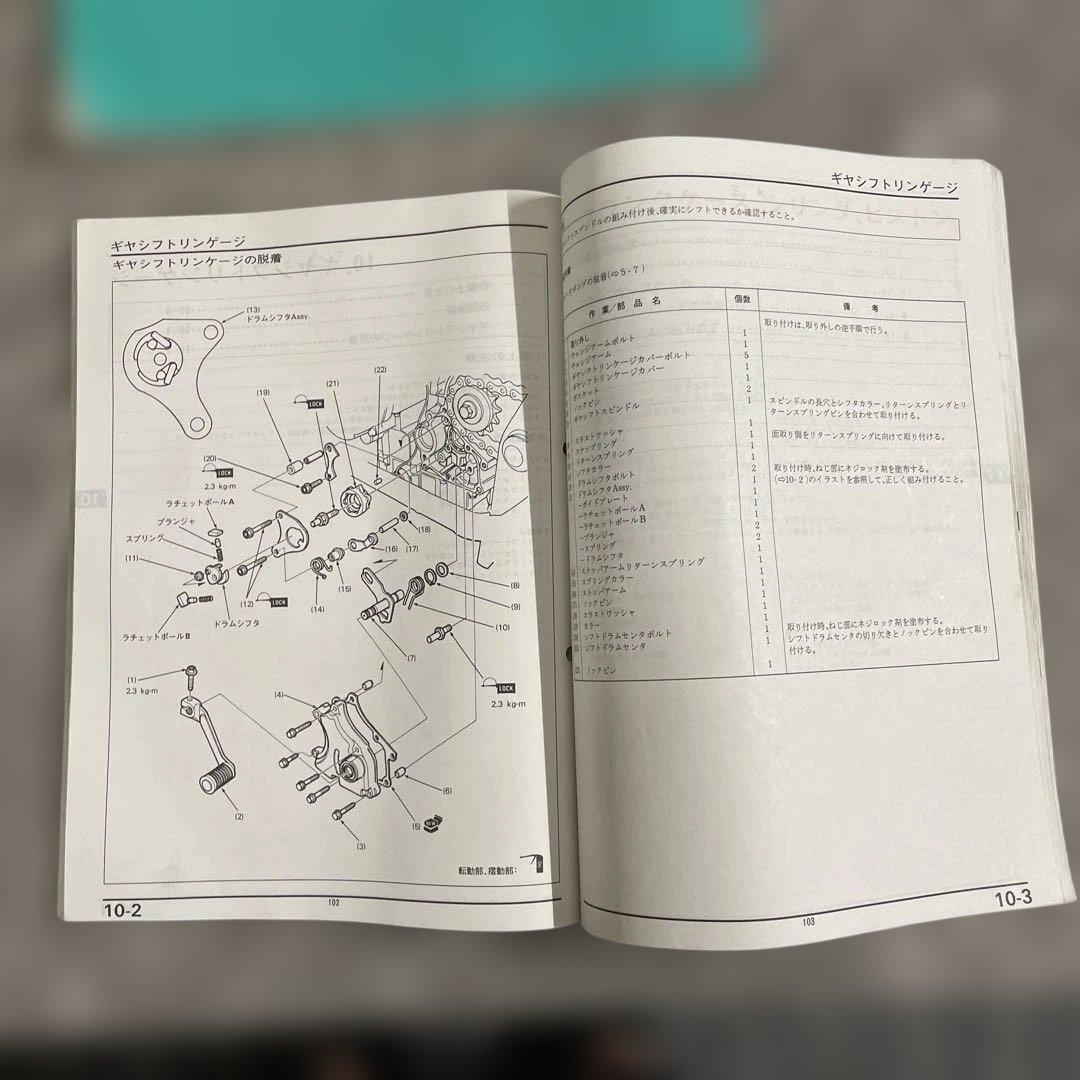 HONDA ジェイド250F (MC23) サービスマニュアル