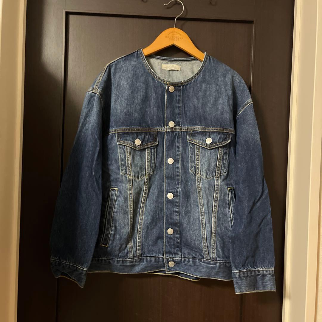 美品＊JOURNAL STANDARDrelume＊ノーカラーデニムジャケット