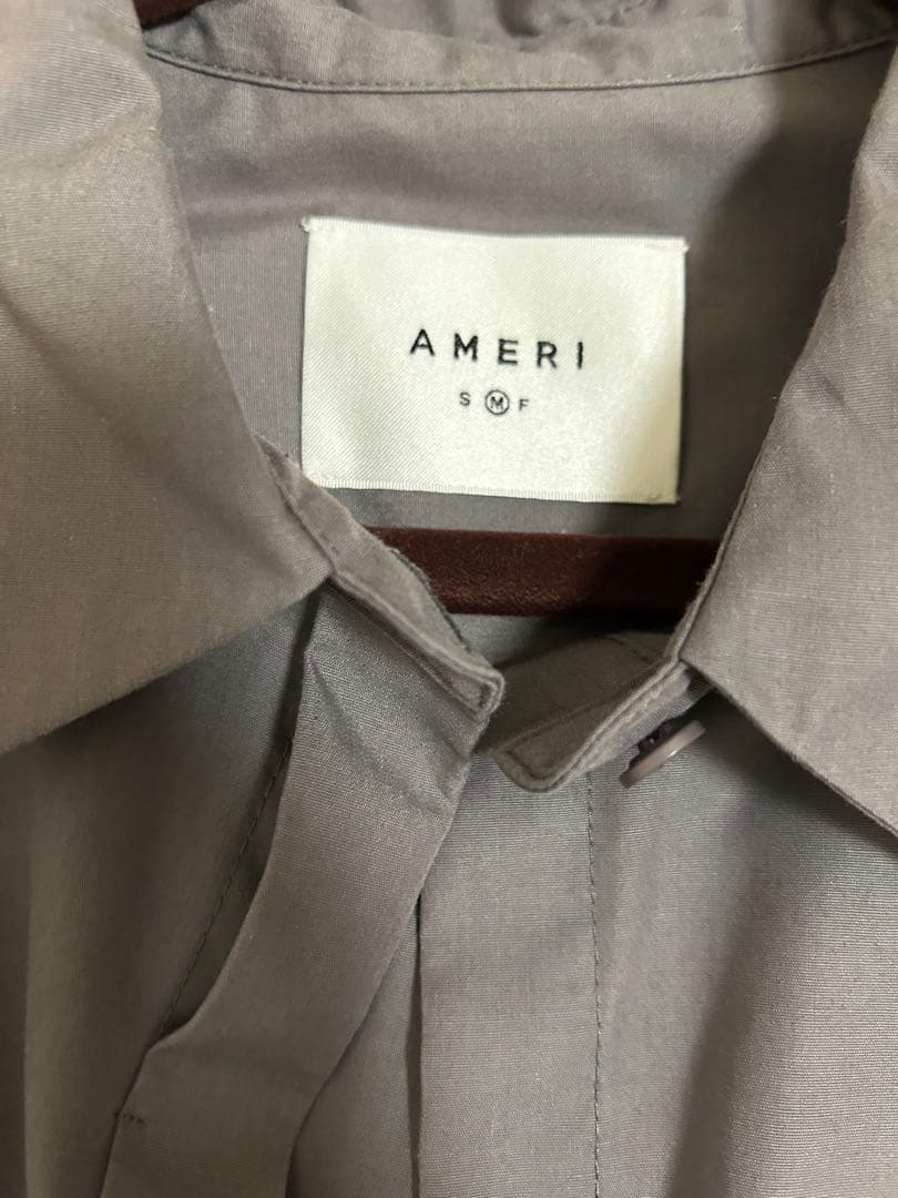 ワンピース LACE LAYERED SHIRT DRESS ameri vintage