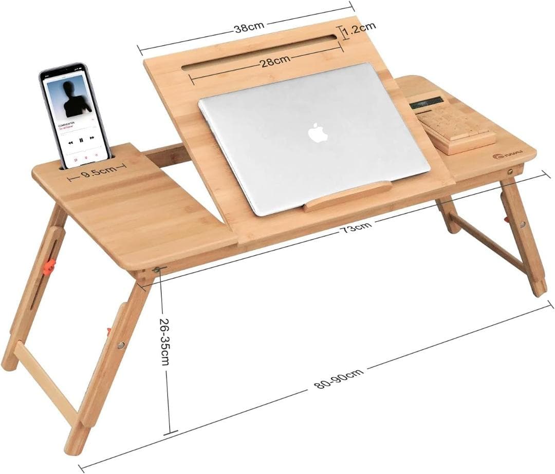 ノートパソコンデスク OIWAI ベッドテーブル (73*35cm)