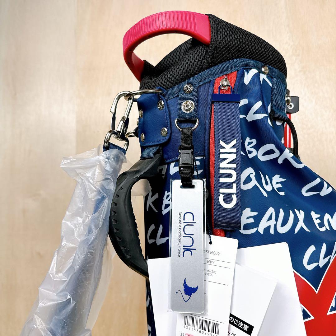 新品未使用 CLUNK キャディバッグ スタンド式 軽量 7.0型　2.3kg