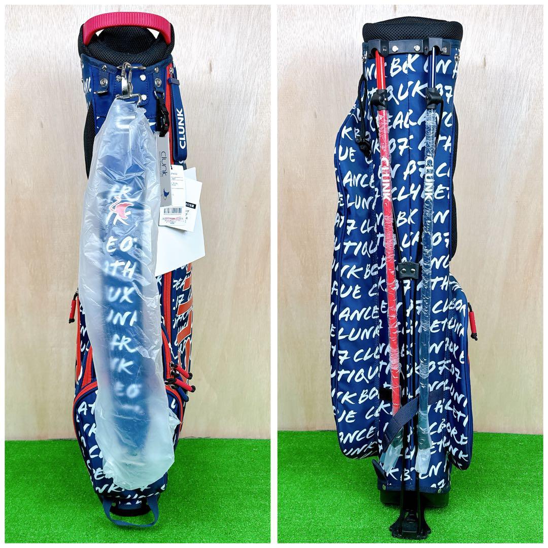 新品未使用 CLUNK キャディバッグ スタンド式 軽量 7.0型　2.3kg