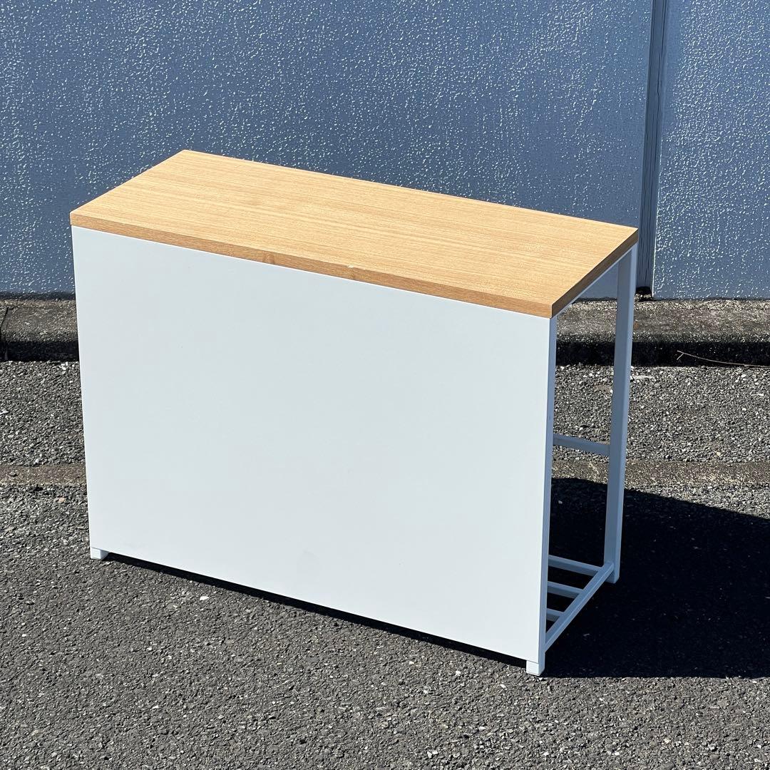 山崎実業 玄関 ベンチ