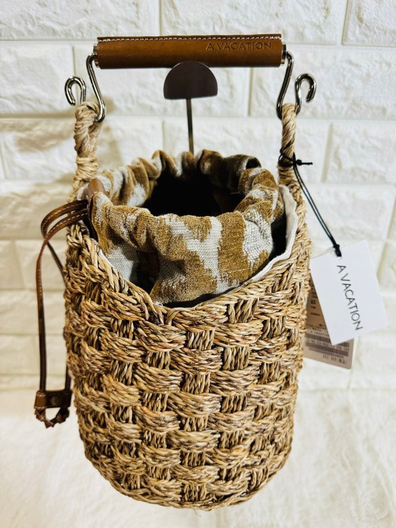 【タグ付き未使用品】A VACATION かごバッグ