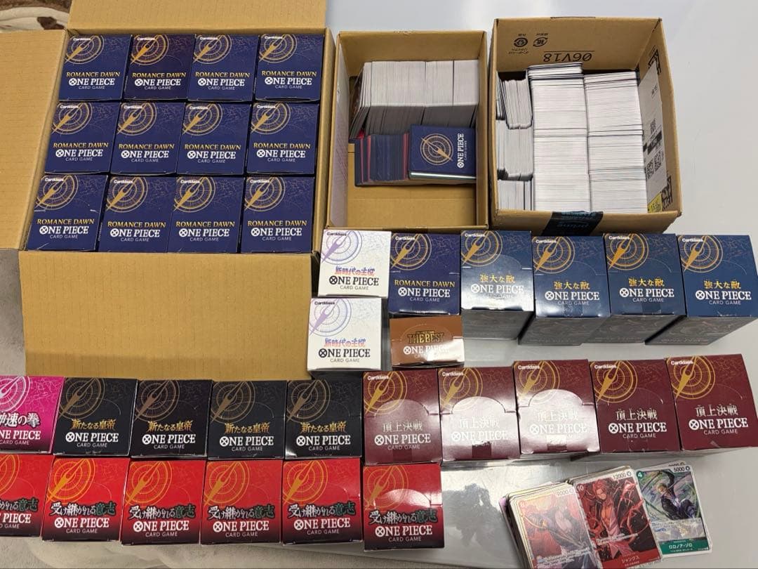 ワンピース　カード　引退　まとめ　セット　ノーマル　レア　大量