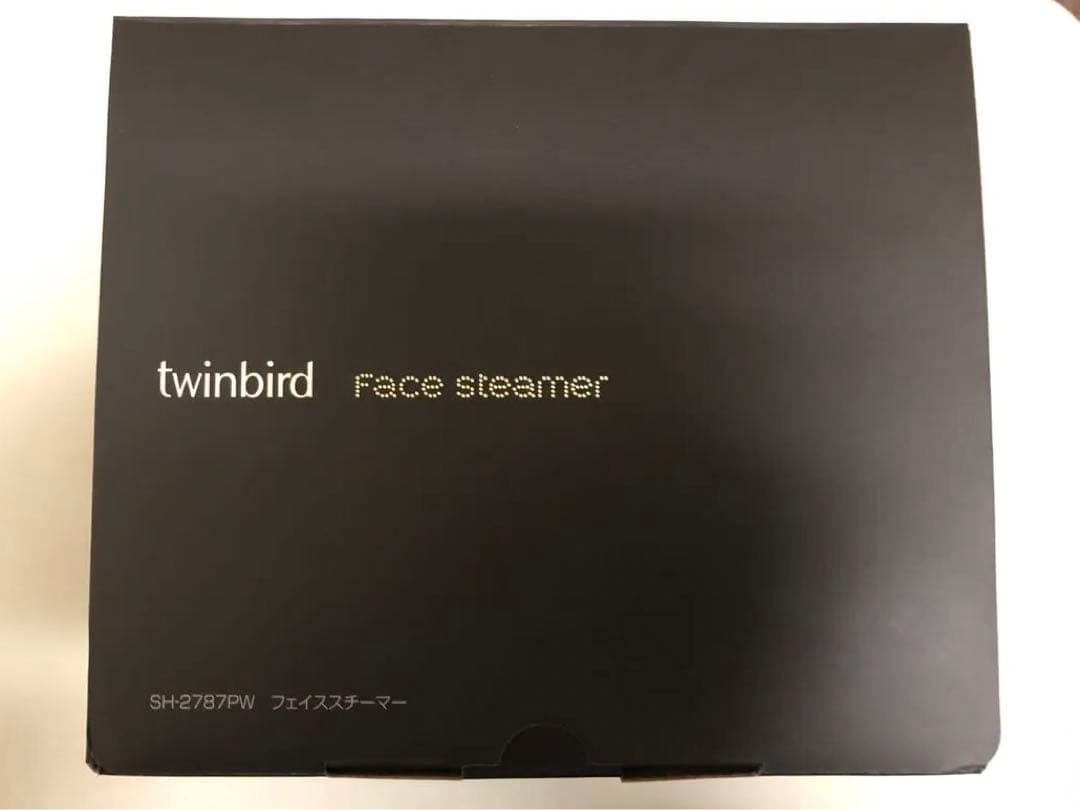ツインバード フェイススチーマー 美顔器 イオン化スチーム イオン コンパクト