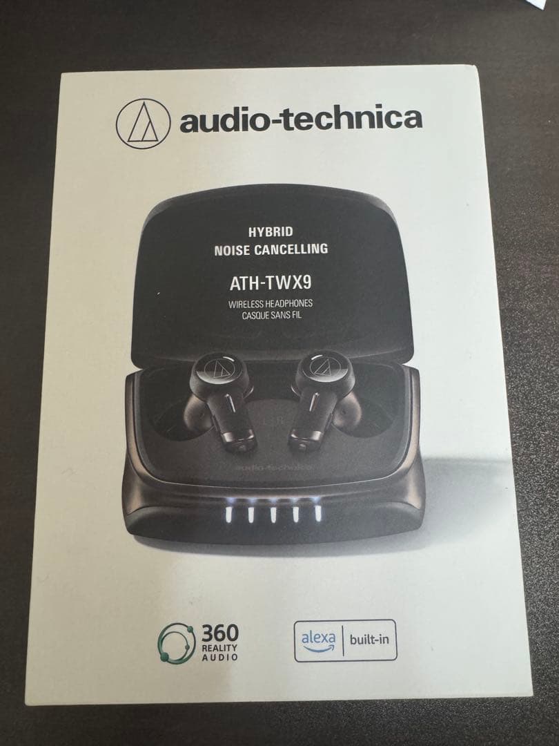 【未使用品】オーディオテクニカ ATH-TWX9 ワイヤレスイヤホン