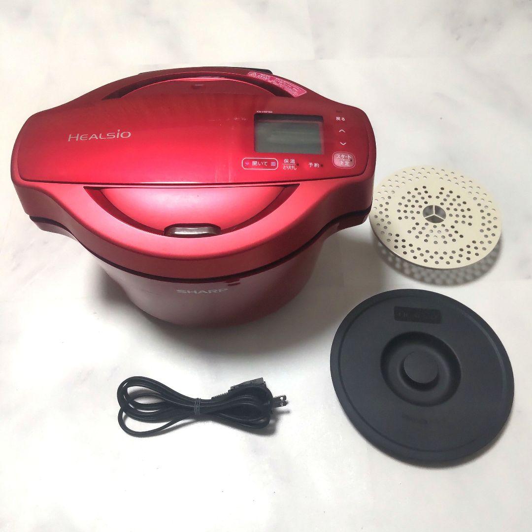 SHARP HEALSIO KN-HW16F-R レッド　ホットクック