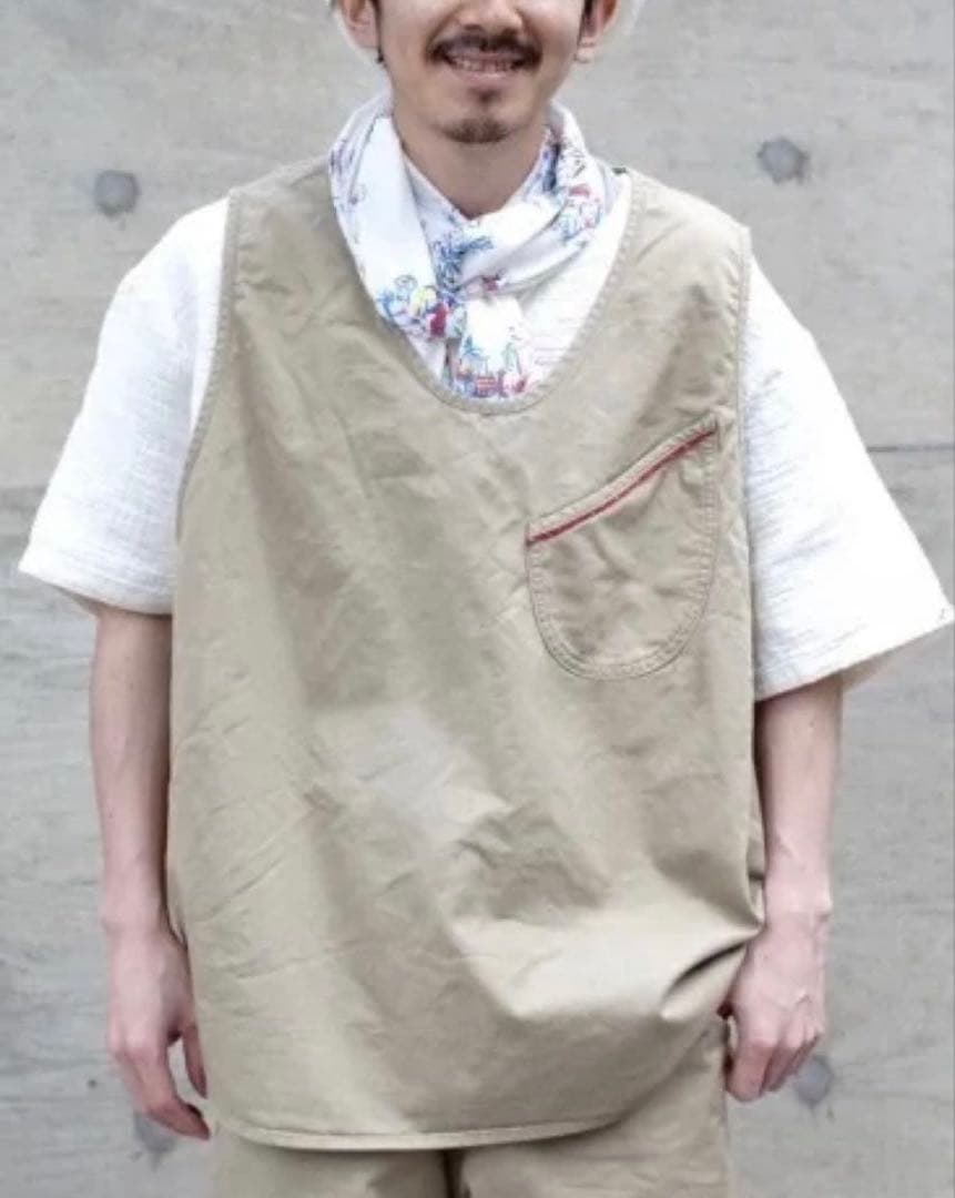 Porter Classic チノプルオーバーベスト