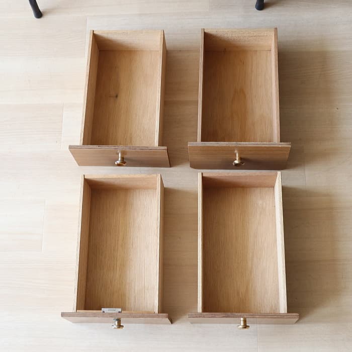 アンティーク 片袖机 レトロ 鉄脚 デスク 古家具 チーク トンボ