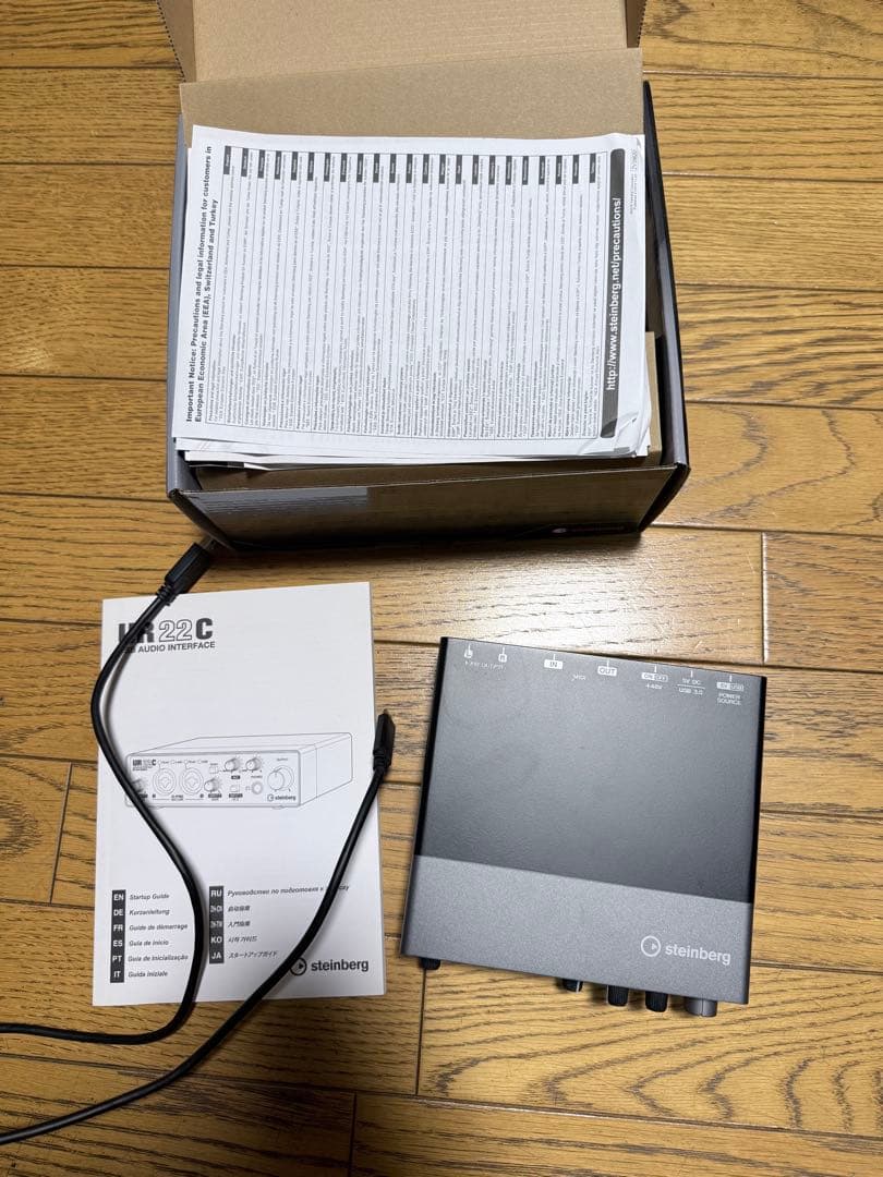Steinberg UR22C USBオーディオインターフェース