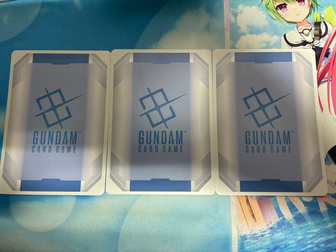 ト*読様 ガンダムカードゲーム ガンダムバルバトス 第1形態 LR 3枚セット