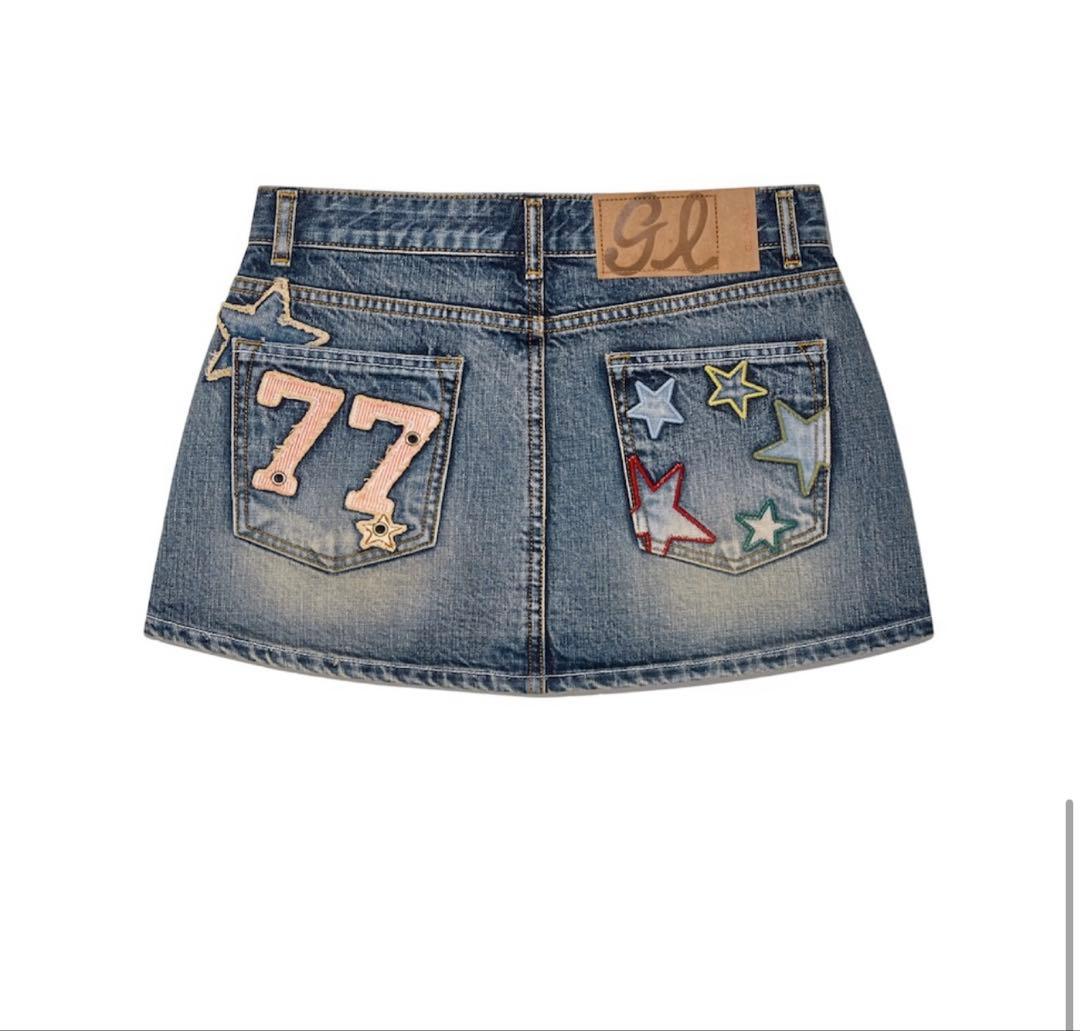 ♡Glowny WESTERN MINI SKIRT♡