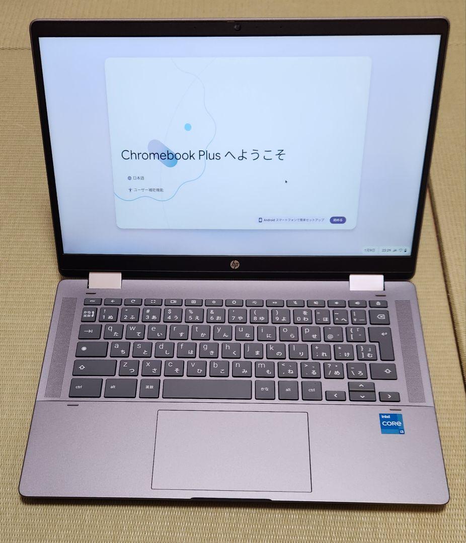 HP Chromebook Plus x360 14b-cd0005TU本体