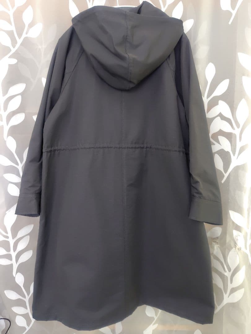 未使用品★ジャーナルスタンダード★グログランフードコート★黒★S