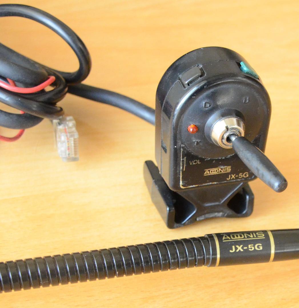 アドニス JX-5Gモービルマイクロホン icomアマチュア無線機等多数出品中