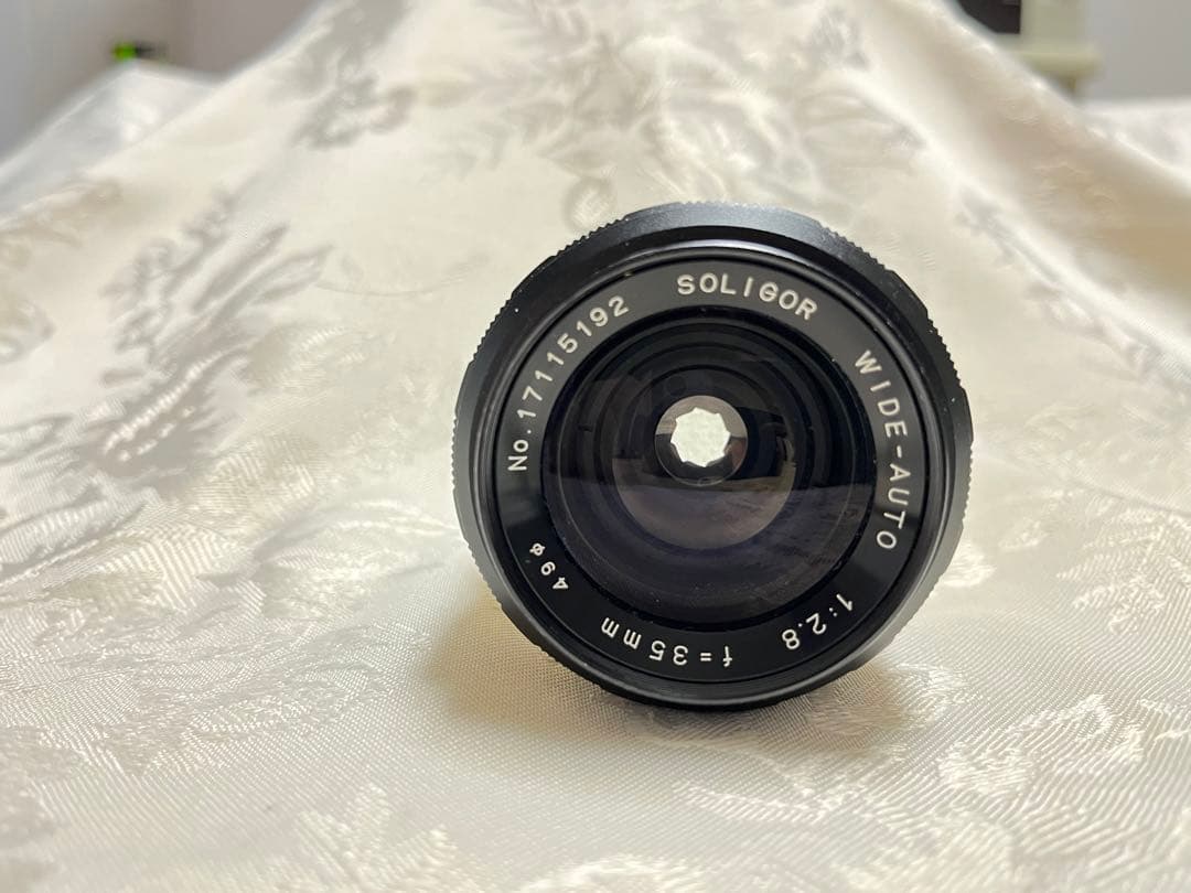 Nikonマウント　Soligor f2.8/35mm 広角レンズ
