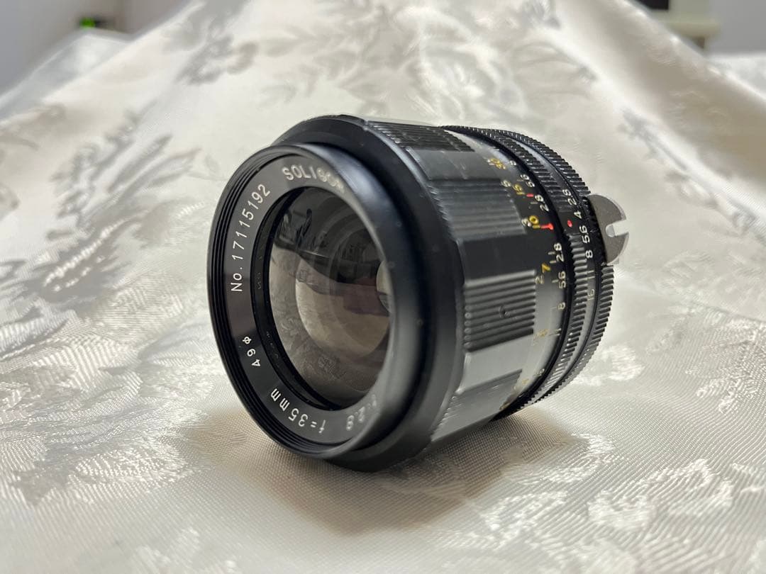 Nikonマウント　Soligor f2.8/35mm 広角レンズ