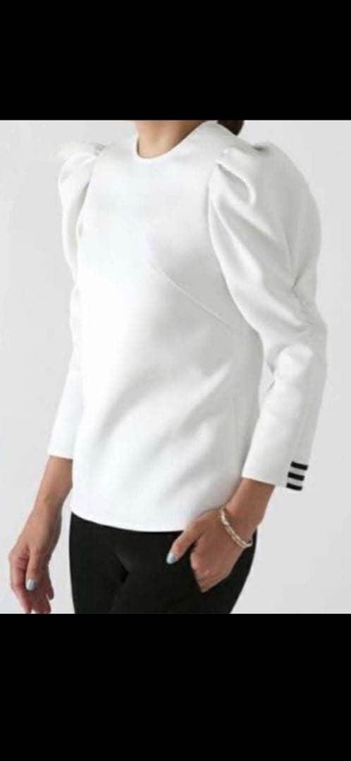 【BORDERS at BALCONY】未使用！長袖ブラウス