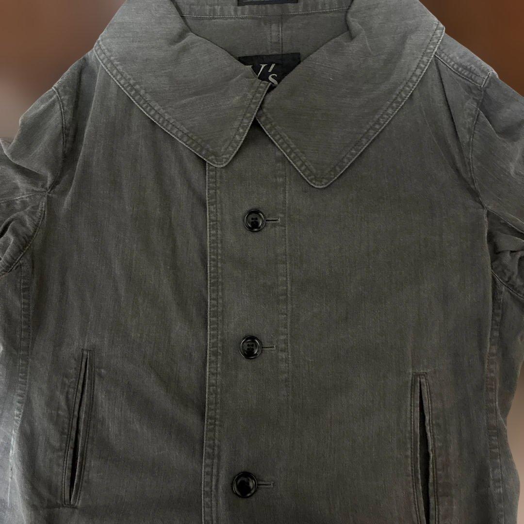 y's ワイズ　ヨウジヤマモト☆デニムショートジャケット