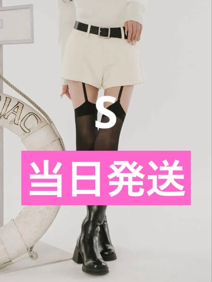 Darich ダーリッチ ボンディングツイードショートパンツ アイボリー S