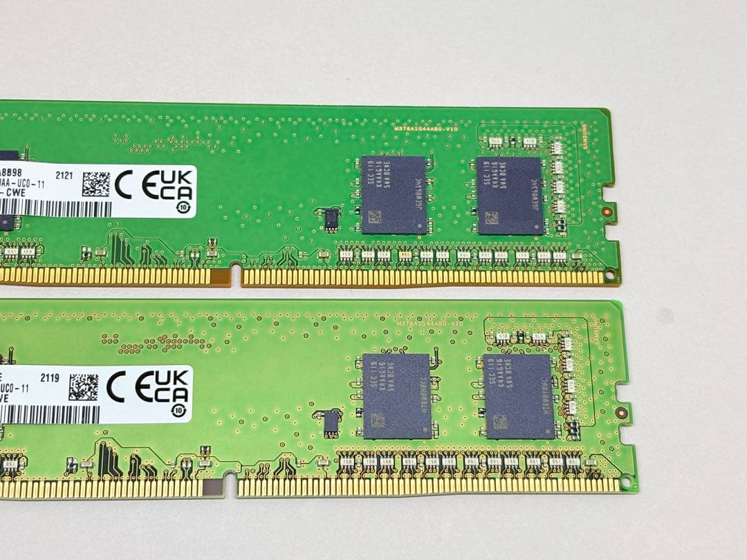 SAMSUNG DDR4 3200 8GBx2枚(16GB)