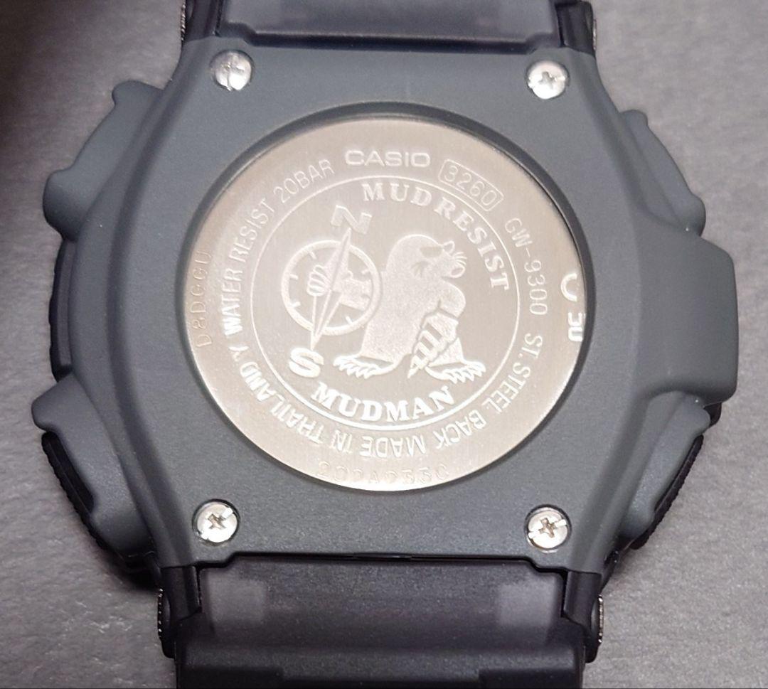 未使用 G-SHOCK GW-9300-1JF Mudman マッドマン