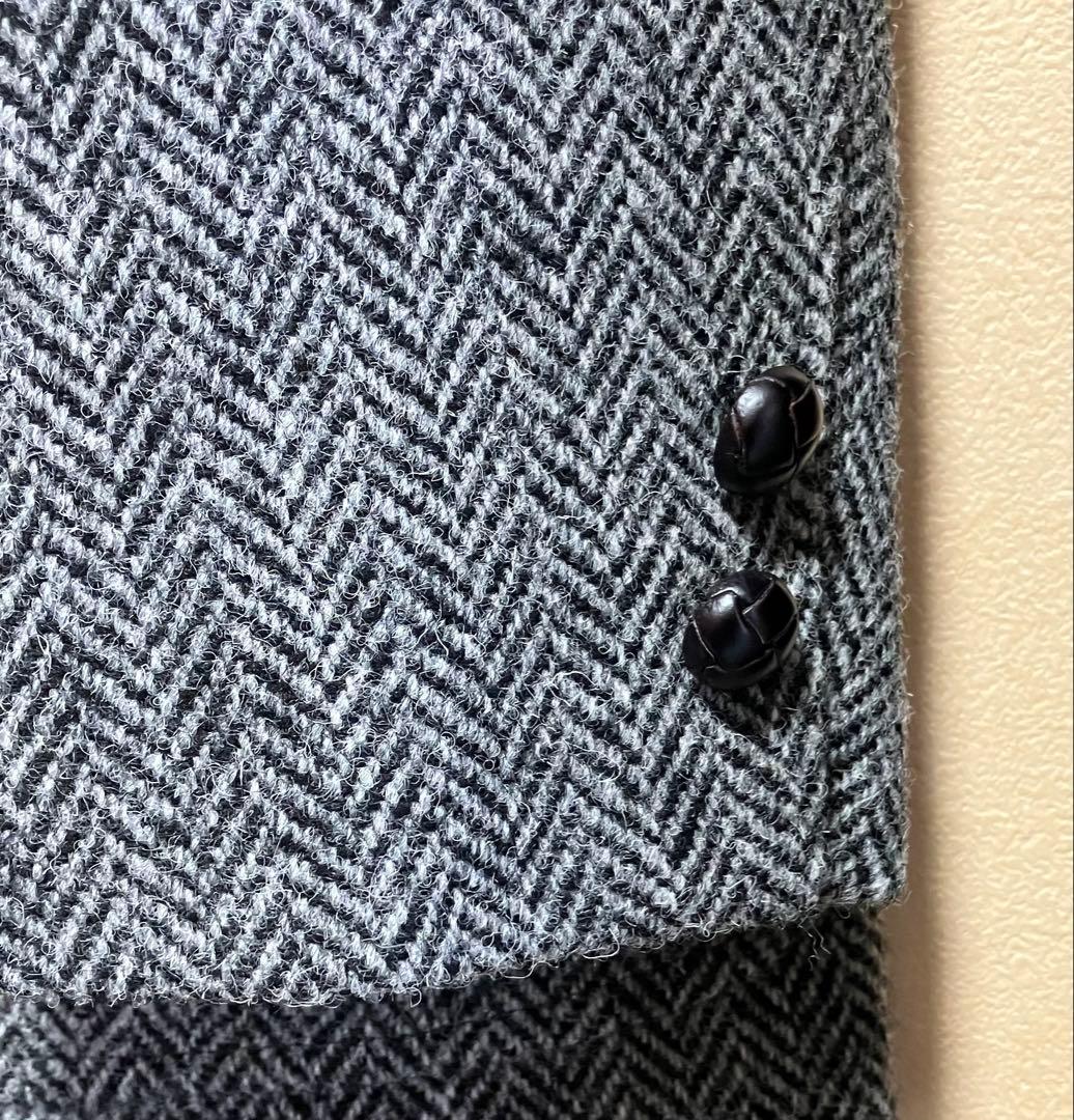 Brooks Brothers ハリスツイード　ノーフォークジャケット　グレー系