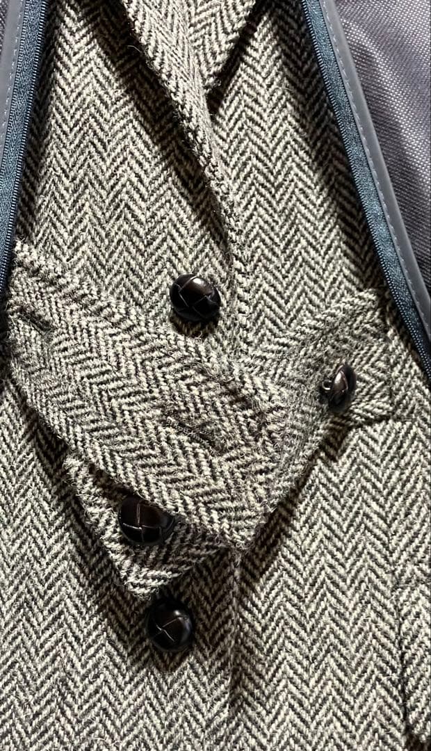 Brooks Brothers ハリスツイード　ノーフォークジャケット　グレー系