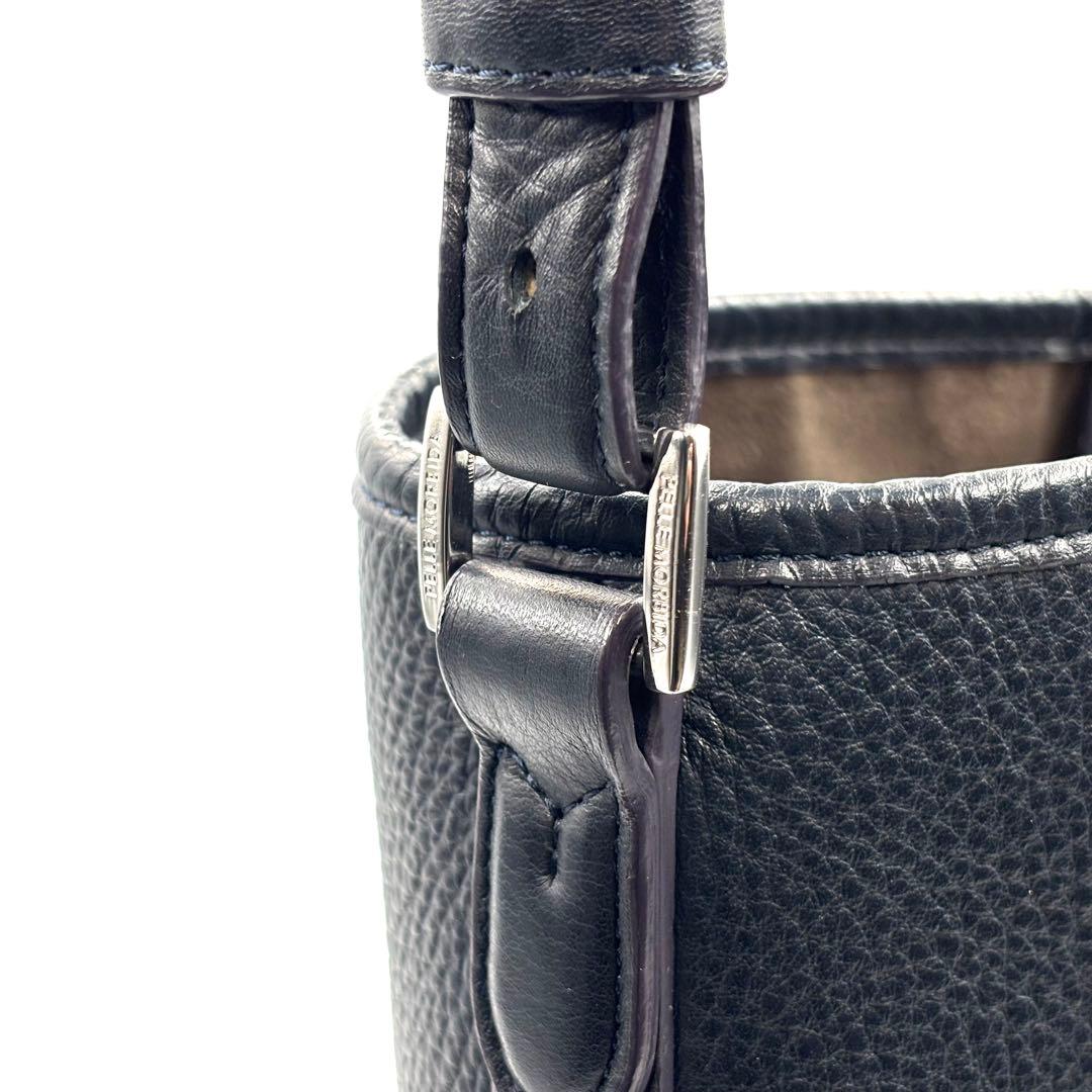 PELLE MORBIDA ペッレモルビダ　ショルダーバッグ　エディターズバッグ