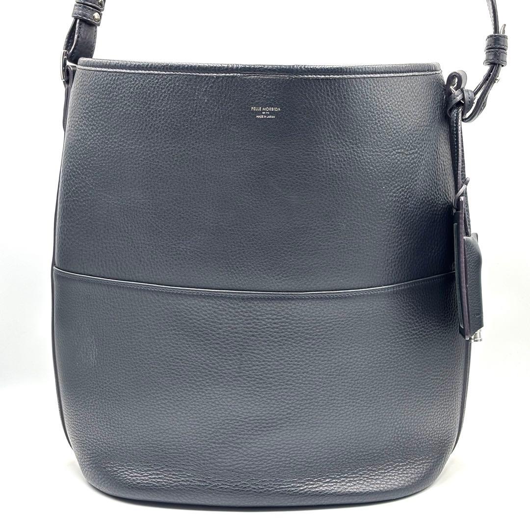 PELLE MORBIDA ペッレモルビダ　ショルダーバッグ　エディターズバッグ