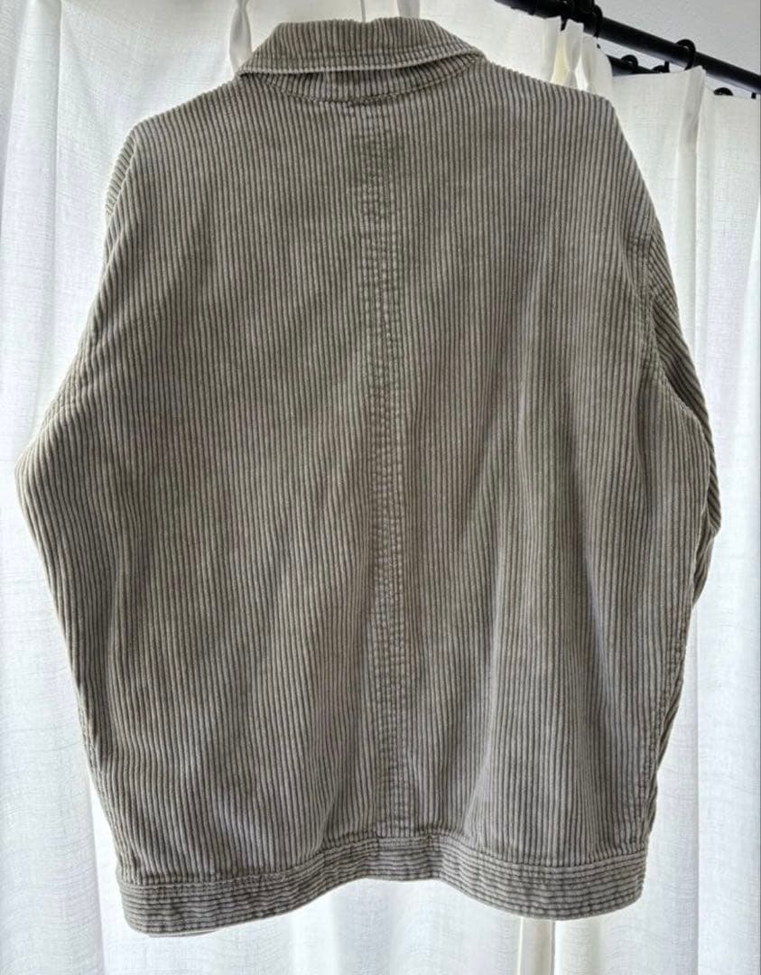 ZARA アシッドウォッシュ コーデュロイ ジャケット パンツ セットアップ