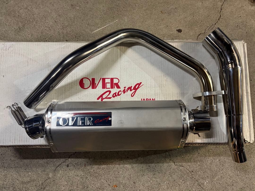 OVER Racing TT FORMULA フルエキゾーストマフラー